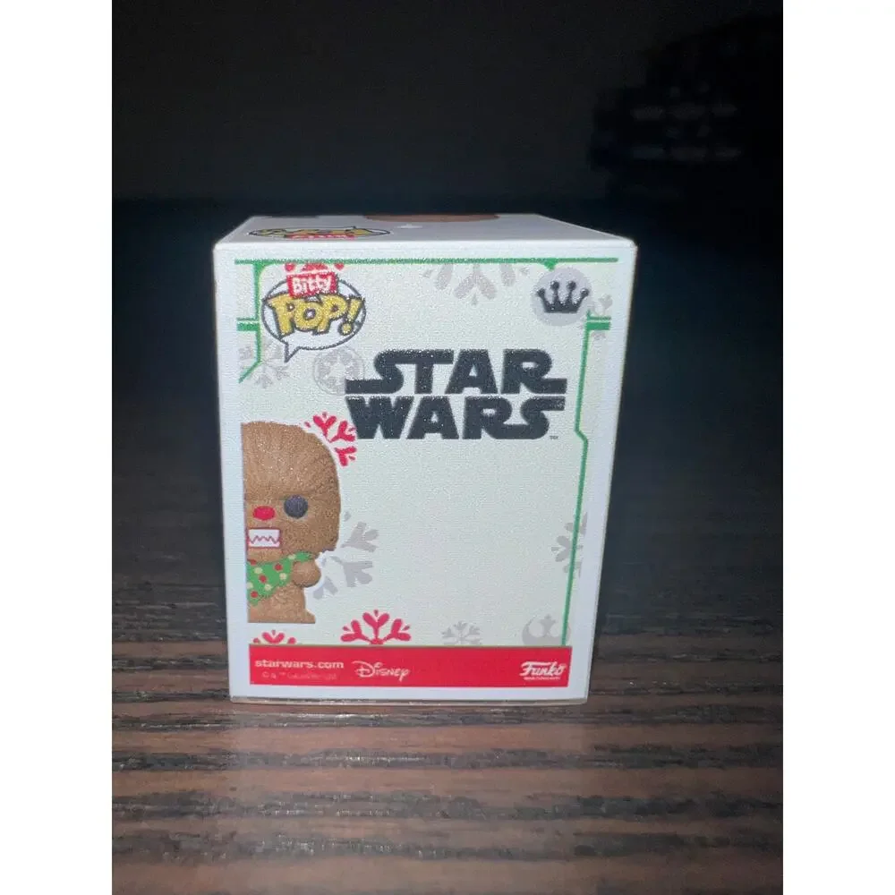 BITTY Nutcracker Chewbacca 1-Inch Funko Pop Star Wars Movies Christmas Holidays